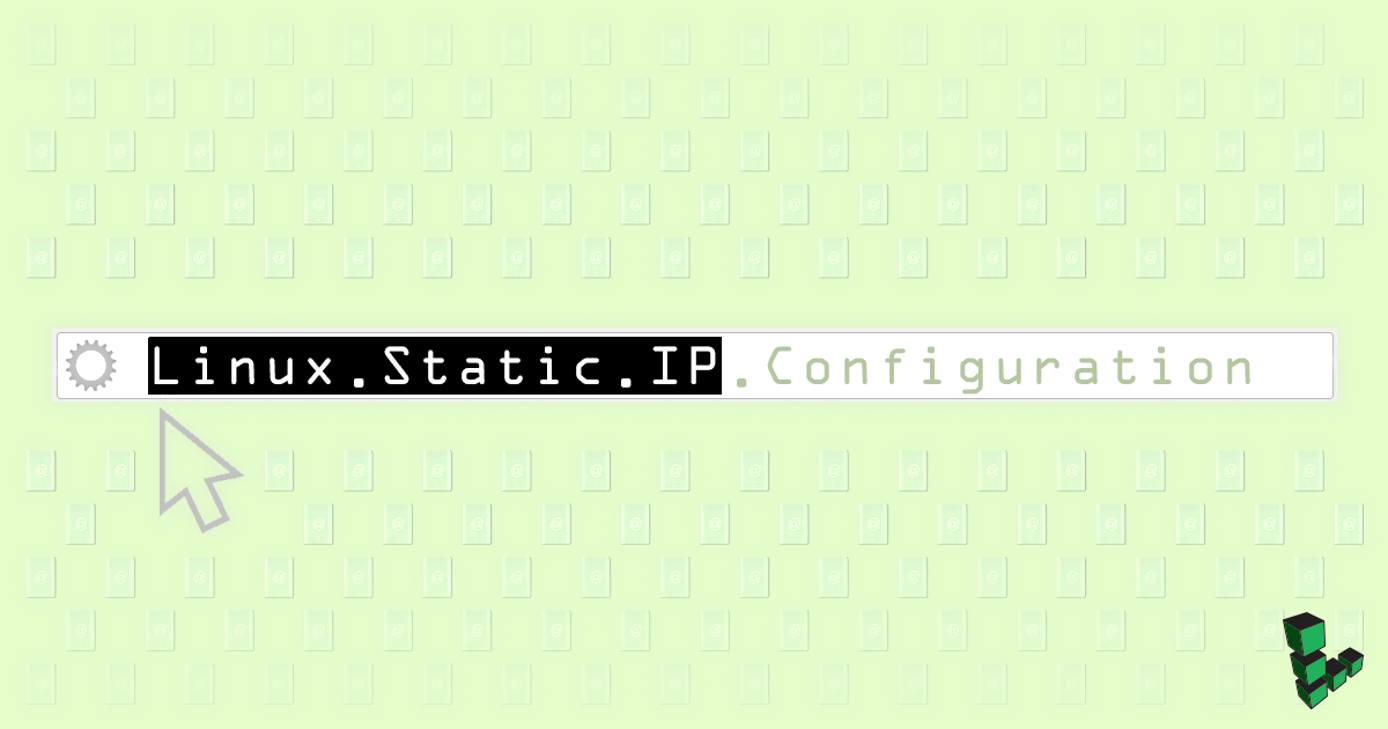 Linux Static IP Configuration